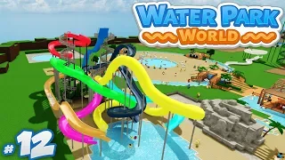 Water Park World #12 - MONEY MAKING SLIDES (Roblox Water Park World)