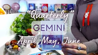 GEMINI "NEXT 3 MONTHS" April, May, June 2024: Meeting A New Version Of Yourself For The First Time!