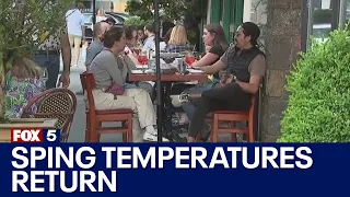 New Yorkers enjoy 'normal' Spring temperatures