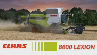 CLAAS Lexion 8600 Combine Pre-Harvest Clinic Montage