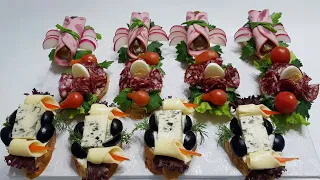 ТРИ ЗАКУСКИ к ПРАЗНИЧНОМУ СТОЛУ ( three appetizers for the holiday table )