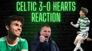 CELTIC 3-0 HEARTS | SIX POINTS CLEAR! | KYOGO & O'RILEY SHOW