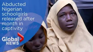 Nigerian schoolgirls abducted by Boko Haram speak after release