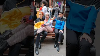 Харли Квинн против крепкой мужской дружбы #startrek #косплей #юмор #shorts тик ток скетч FFP 2023