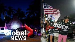 Trump supporters protest FBI raid of former president's Mar-a-Lago residence