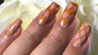 Easy Mani Friday 5: Checkered Diamond Nail Art