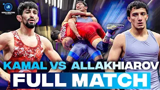 Kerem KAMAL (TUR) vs. Anvar ALLAKHIAROV (AIN) | World Championships 2023 | 1/16 Final | GR 60 KG