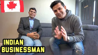 Self Made Indian Millionaire Businessman in Canada