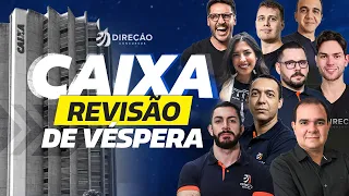 CONCURSO CAIXA 2024: REVISÃO DE VÉSPERA