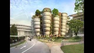 Heatherwick's university building in Singapore