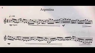 Sam Sadigursky: Argentina (Clarinet in Bb)