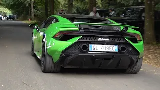 Lamborghini Huracan Technica - Donuts, Accelerations & Fly-By SOUNDS!
