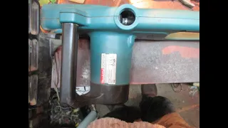 Makita UC4010A Цепная пила, устранение вредительства.