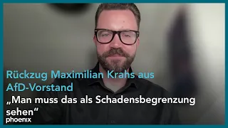 Rückzug von Maximilian Krah aus AfD-Vorstand: Einschätzungen von Marcel Lewandowsky |  22.05.24