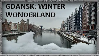 🇵🇱 ❄️ GDAŃSK OLD TOWN DURING WINTER | Winter Wonderland in Poland