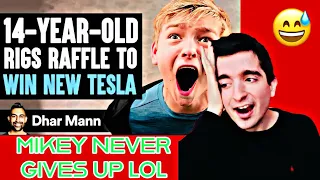 14-Year-Old RIGS RAFFLE TO WIN New TESLA, What Happens Is Shocking | Dhar Mann Studios *Reaction*