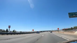 Approaching Cajon Junction San Bernardino California I 15 South #CajonPass #California GX010746