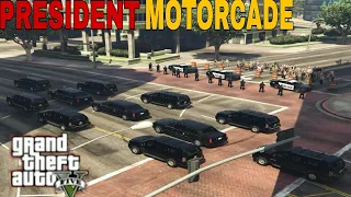 GTA 5 Presidential Mod | President Joe Biden Motorcade. #joebiden