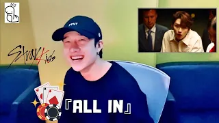 Stray Kids Bang Chan Reacting to 『ALL IN』 Music Video