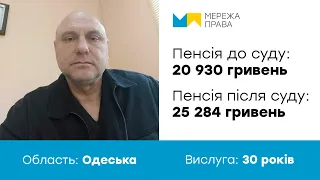 Військовий пенсіонер зняв обмеження максимального розміру пенсії