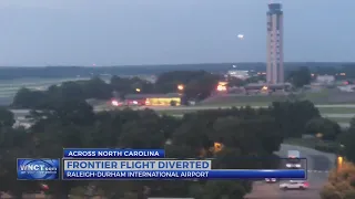 Emergency Landing RDU Frontier Flight