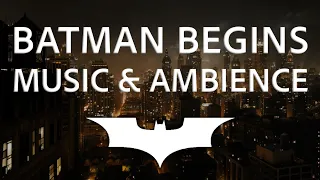 Batman Begins | 2 Hours of Thunderstorm & Gotham City Ambience with Relaxing Soundtrack Suite