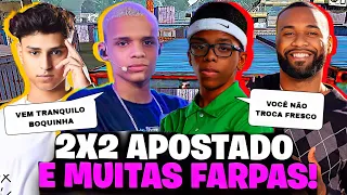 2X2 FRESCO vs BOCA DE 09! ELES SE FARPARAM MUITO! CONFRONTO MAIS ESPERADO DO ANO? FT. NOBRU E GORILA