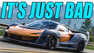 THE BRAND NEW MCLAREN SABRE IS INSANELY DISAPPOINTING IN FORZA HORIZON 5