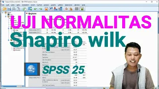 Normalitas Shapiro wilk menggunakan SPSS