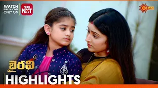 Bhairavi - Highlights of the day | Watch full EP Sun NXT | 09 May 2024 | Gemini TV