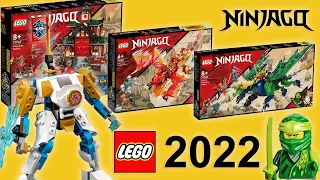 Новые наборы LEGO Ninjago 2022 года