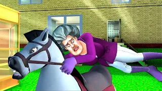 Scary Teacher 3D - Hold Your Horses - Gameplay Walkthrough (Android, iOS)