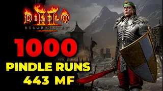 1000 Pindle Runs - Generous loot from Pindle - Diablo 2 Resurrected