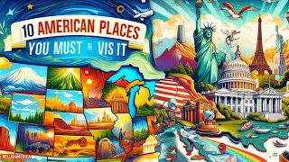 10 American Places you must visit || usa tourism ||