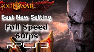 New Setting God Of War 3 Rpcs3 60fps (Update Setting)