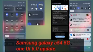 Samsung galaxy f54 5G one UI 6.0 update changing ##shere #like ##comment and#subscribe