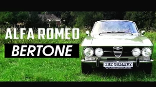 ALFA ROMEO GTV 1750 Bertone Coupé 1970 - Test drive in top gear - Engine sound | SCC TV