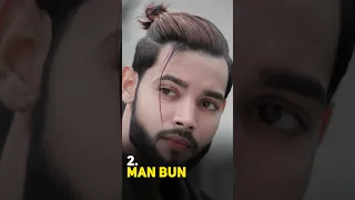 Ladko Ke Liye 4 Best Hairstyle's💇‍♂️| 4 Best Hairstyles For Long Hair #shorts #hairstyle