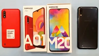 Samsung Galaxy A01 vs Samsung Galaxy M20