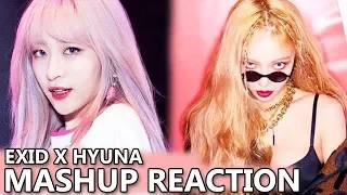 EXID & HYUNA - DDD X LIP & HIP | MASHUP REACTION