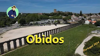 🏛️The lovely Obidos, Portugal 🇵🇹- 4K drone footage
