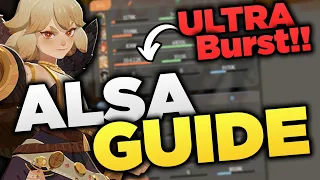 BOOM! Alsa THE BURST MAGE: Team Comps & Guide For Deficit Pushing, PVP, and Abyss (AFK Journey)