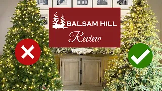 Balsam Hill Christmas Tree Review + Most Realistic Artificial Christmas Trees - Brewer Spruce