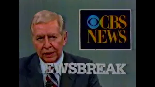 CBS NEWSBREAK - Douglas Edwards (1982)