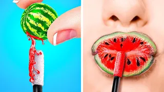 COOLE BEAUTY-HACKS, UM BELIEBT ZU WERDEN|Lustige Möglichkeiten, Make-up zu schmuggeln von 123GO!Like