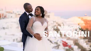 Destination Wedding at Le Ciel in Santorini, Greece