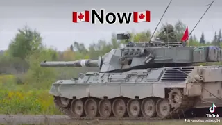 Canadian military then vs now (TikTok video)