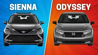 2024 Toyota Sienna Vs. 2024 Honda Odyssey