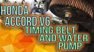 Honda Accord V6 Timing Belt Removal