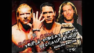 Story of John Cena vs Triple H vs Edge | Backlash 2006